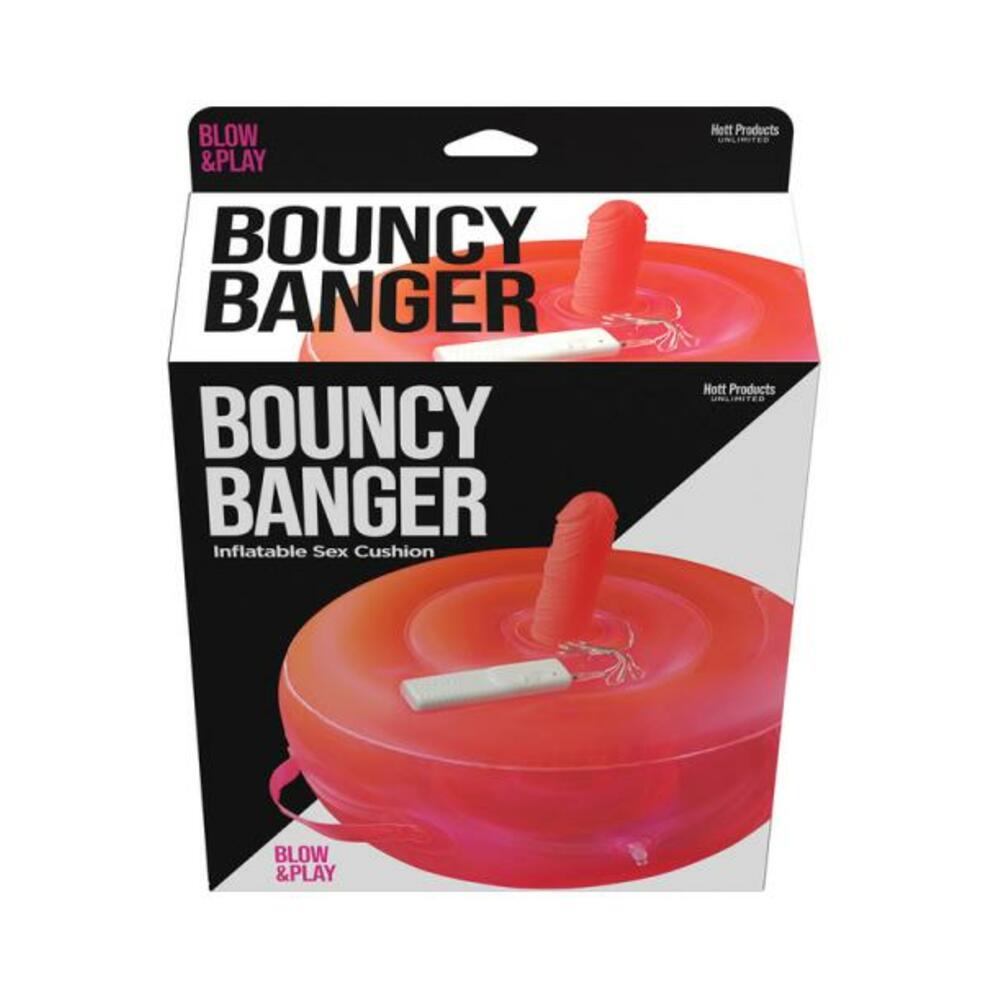 818631035861_1 Bouncy Banger Inflatable Cushion With Wire Controller Vibrating Dildo - Image 1