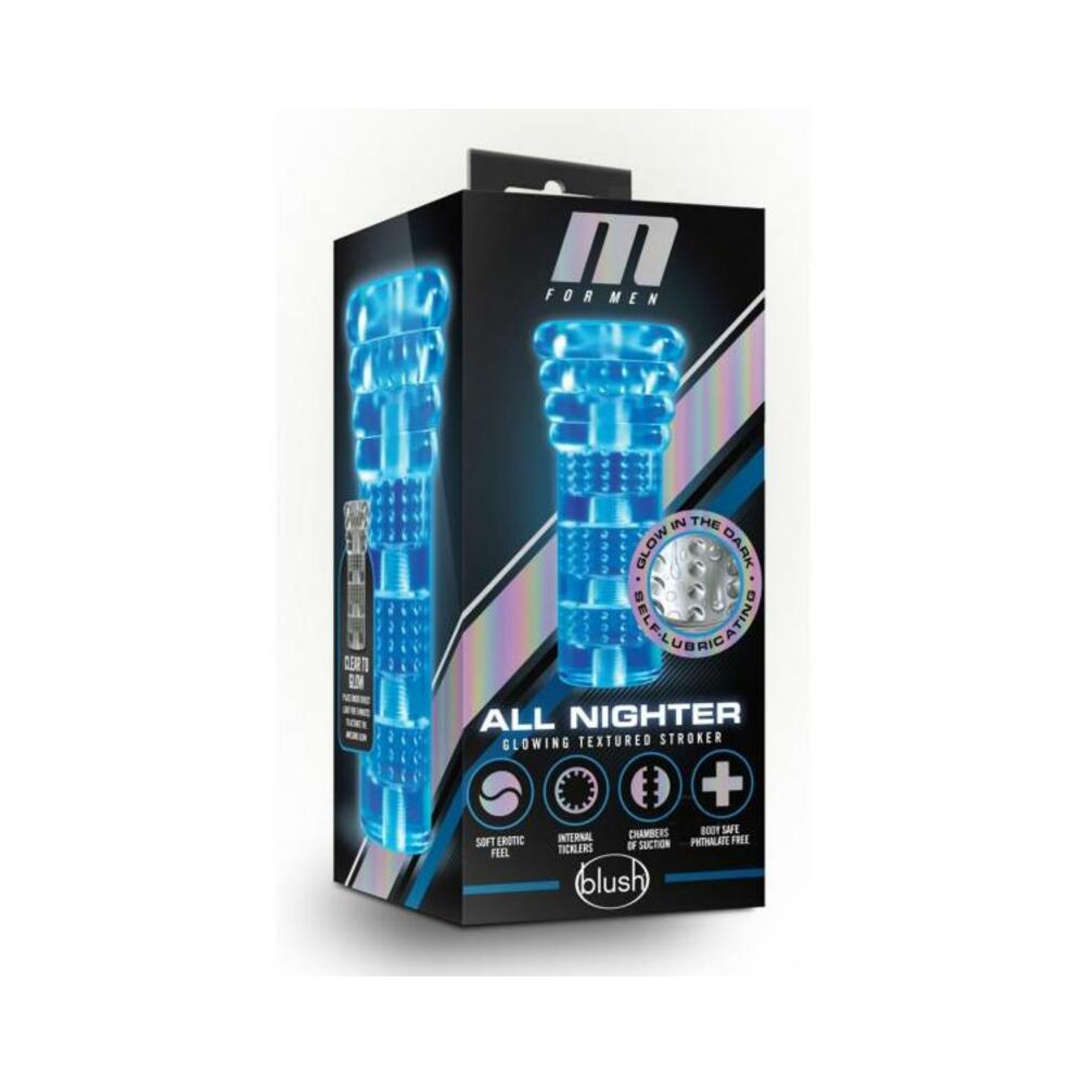 819835025016_1 M For Men Soft And Wet All Nighter Stroker Clear - Image 1