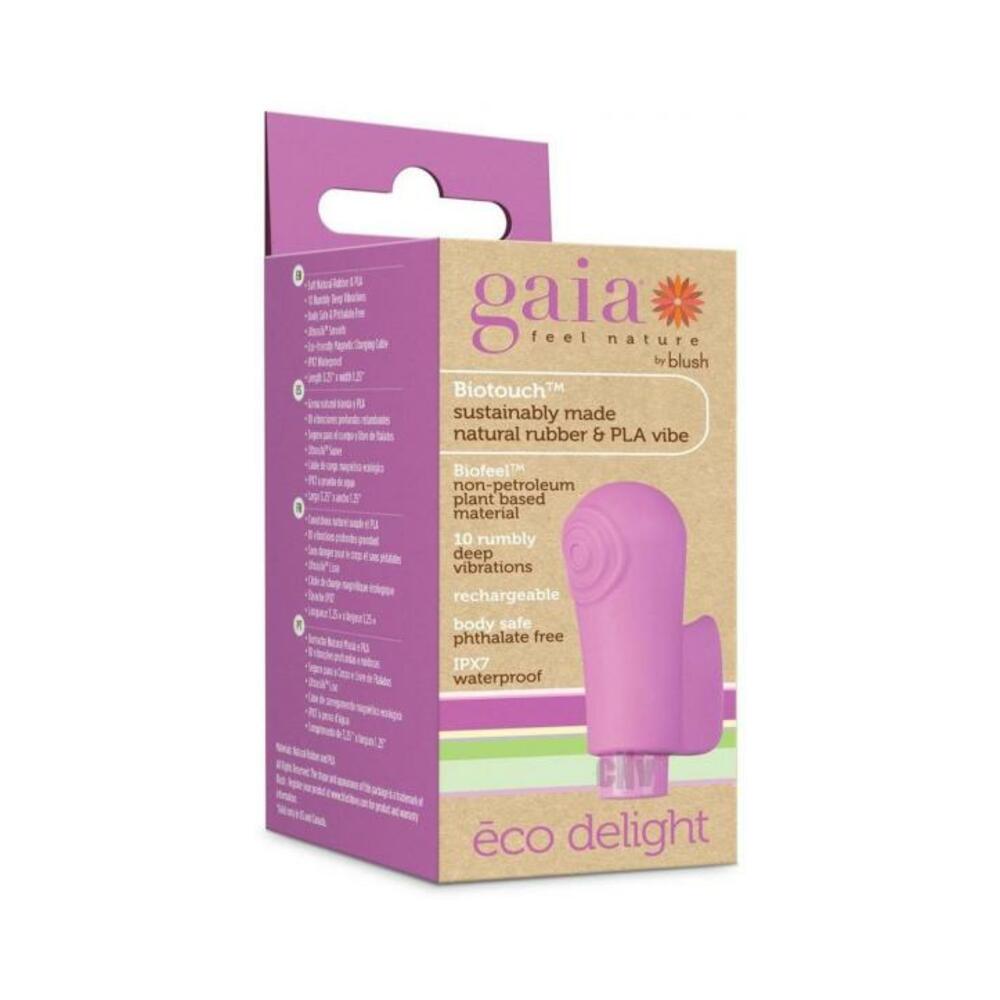 819835026259_1 Gaia Eco Delight Bullet And Sleeve Purple - Image 1