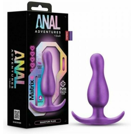 Anal Adventures Matrix Quantum Plug Galactic Purple