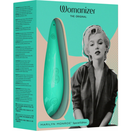 Womanizer x Marilyn Monroe Classic 2 Special Edition Pleasure Air Clitoral Stimulator Mint