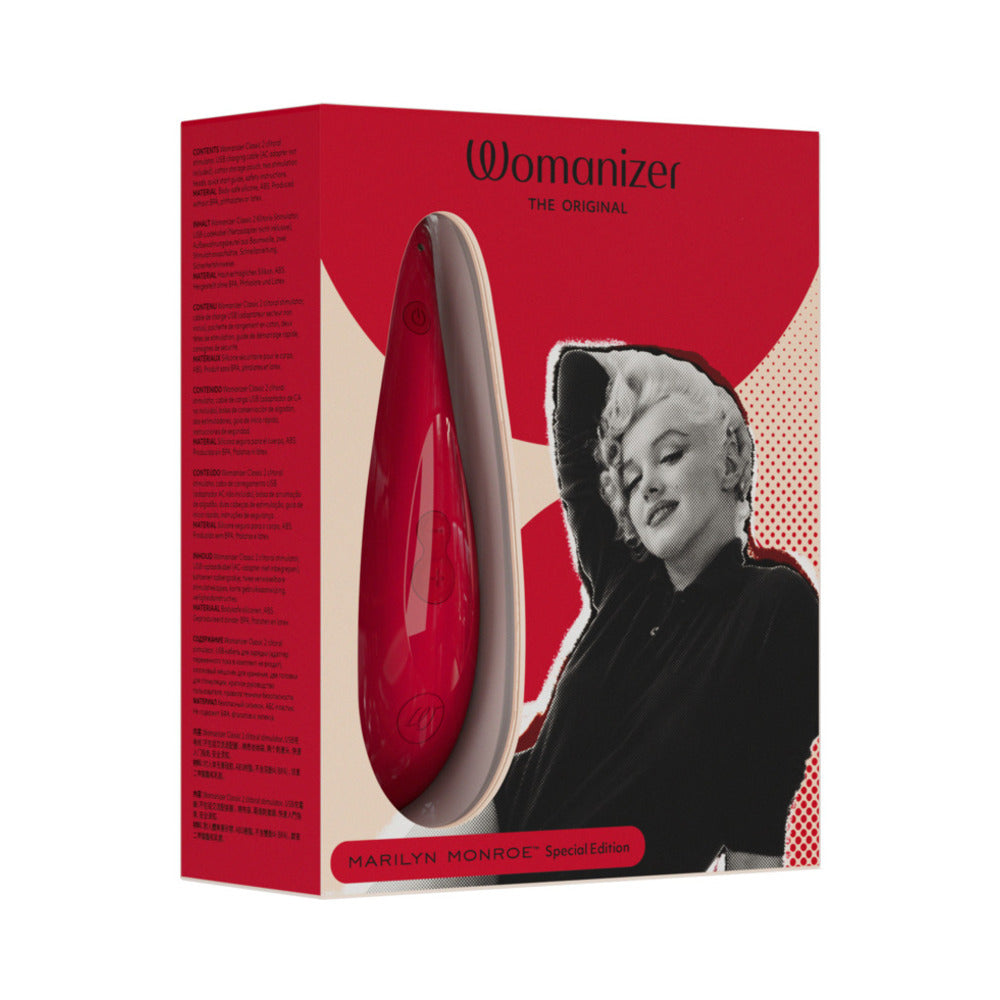 83609K_1000x1000_1250324e-3a72-46c7-9b9f-de2eedeae4fe Womanizer Marilyn Monroe Special Ed Red - Image 1