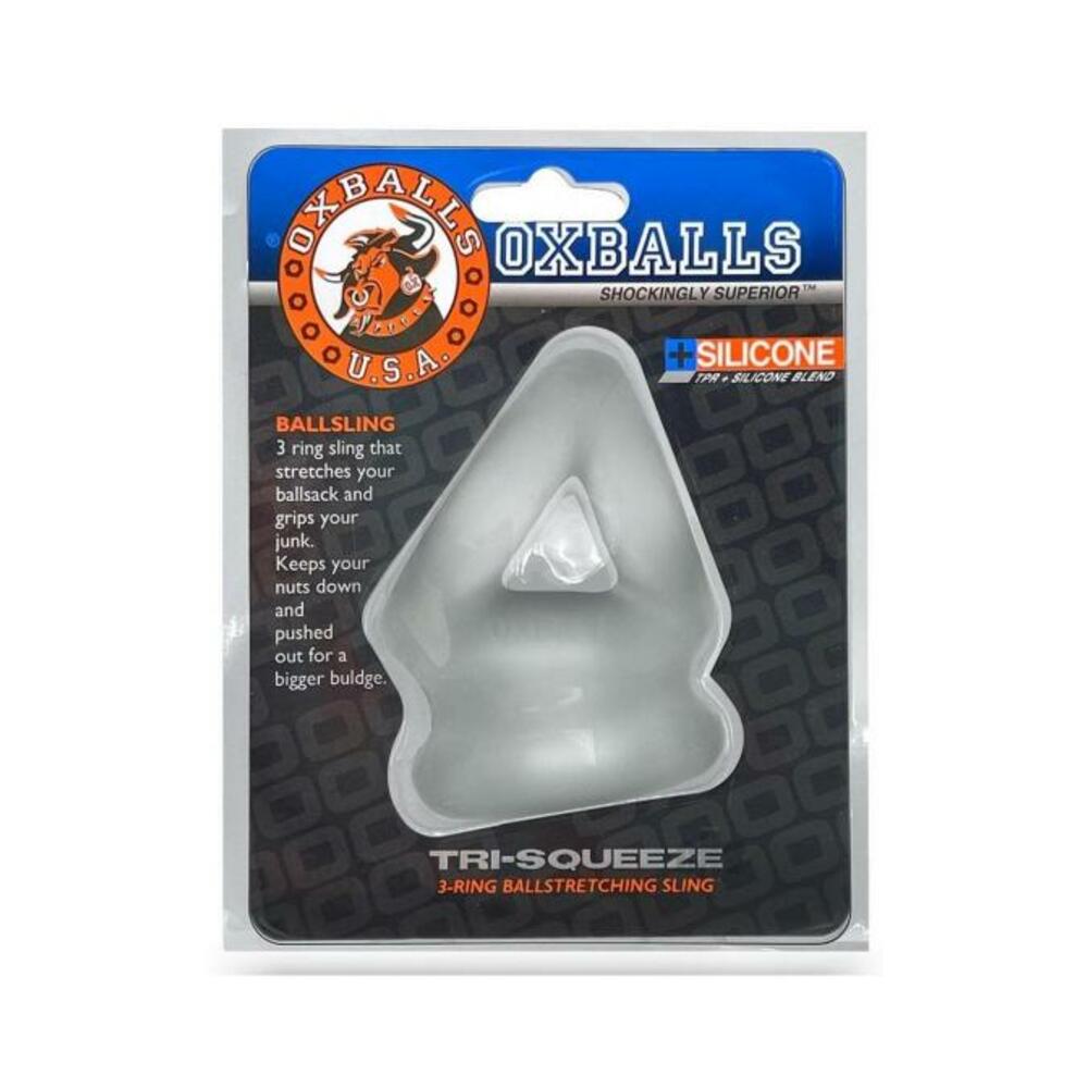 840215119285_1 Tri-sqeeze Cocksling/ballstretcher Ice - Image 1
