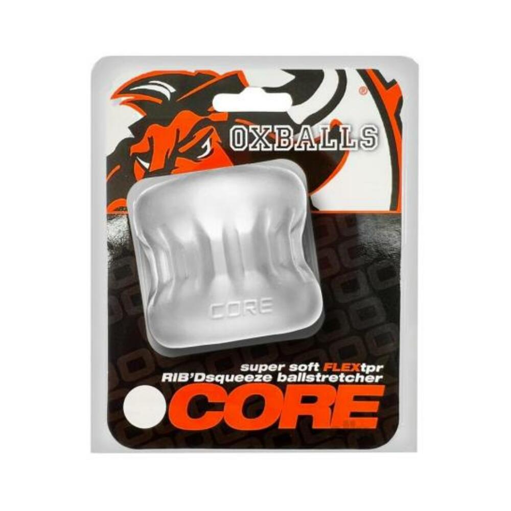 840215122568_1 Oxballs Core Grip Squeeze Ball Stretcher - Clear Ice - Image 1