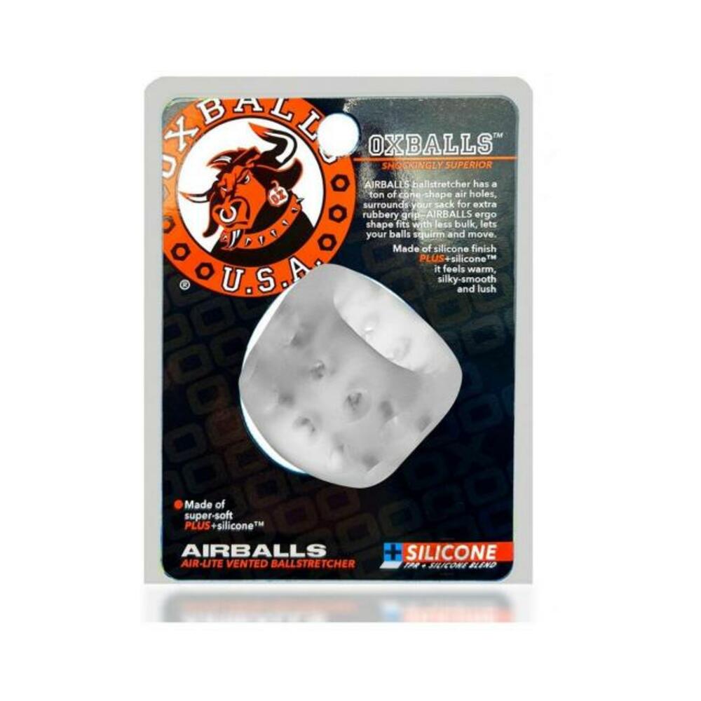 840215122605_1_c2ab0a9f-fb06-4f9e-a472-07c062f2f89b Oxballs Airballs Air-lite Ballstretcher Clear Ice - Image 1