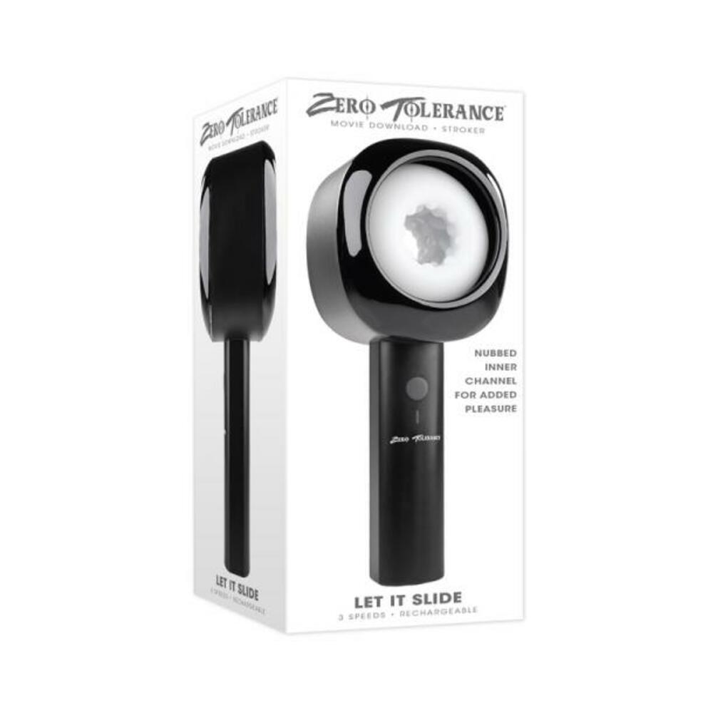 844477021720_1_31276044-c339-4701-8b4d-b0651b980cd7 Zero Tolerance Let It Slide Rechargeable Stroker Black - Image 1
