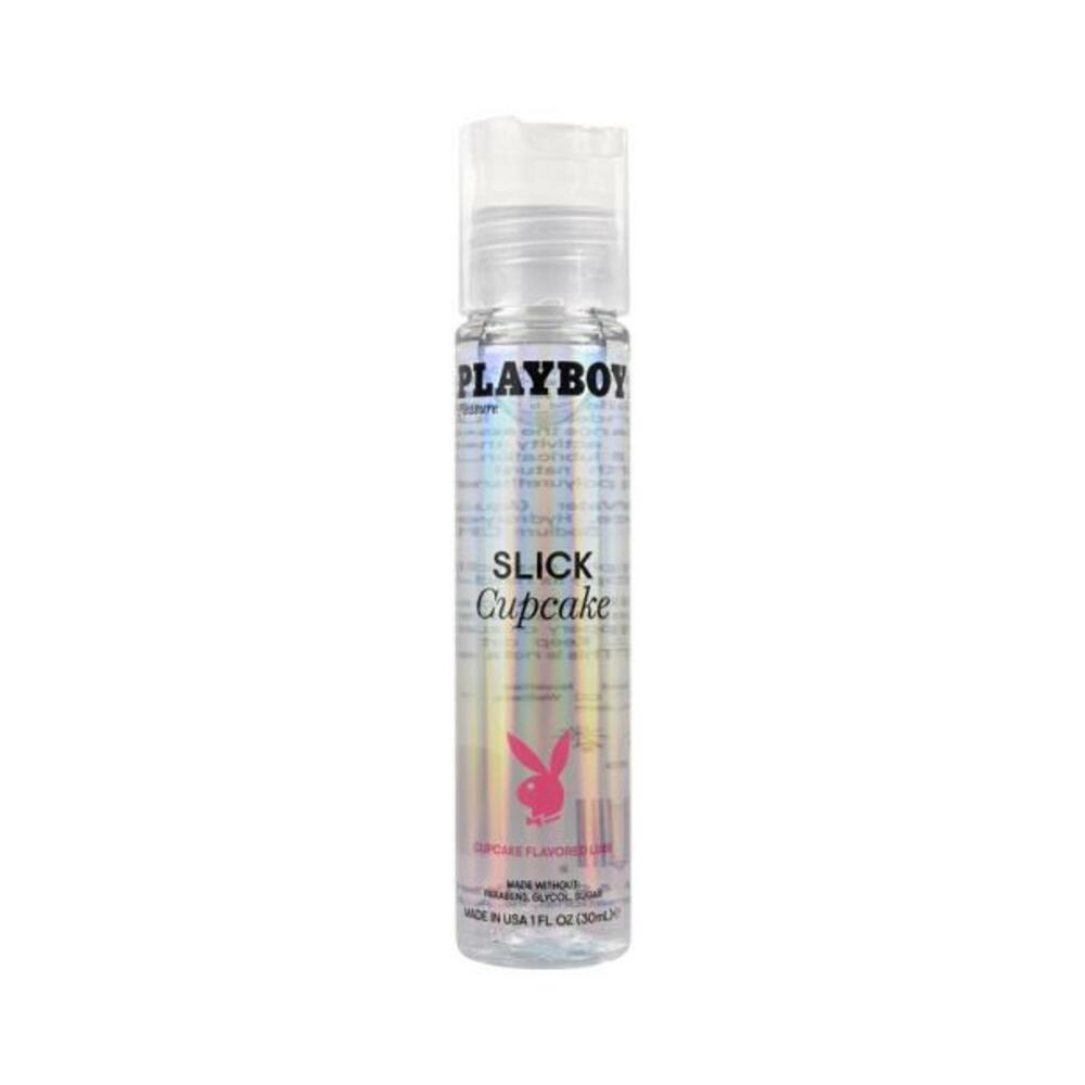 844477022178_1 Playboy Slick Flavored Water-based Lubricant Cupcake 1 Oz. - Image 1