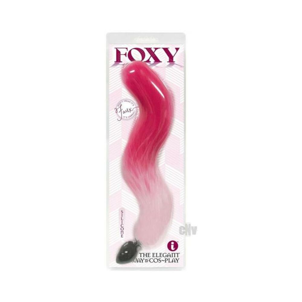 847841014007_1 Foxy Fox Tail Plug Pink - Image 1