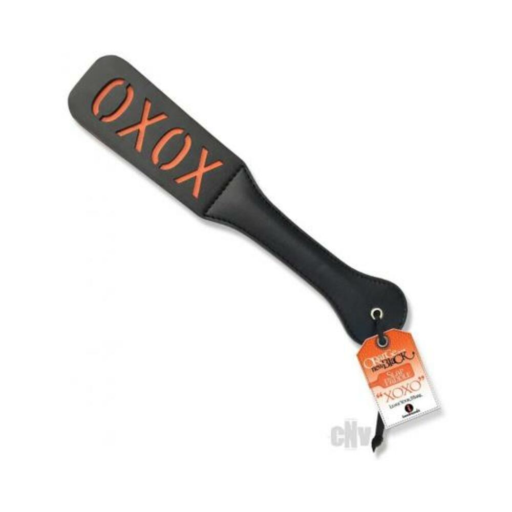847841025294_1 The 9's Orange Is The New Black Slap Paddle Xoxo - Image 1