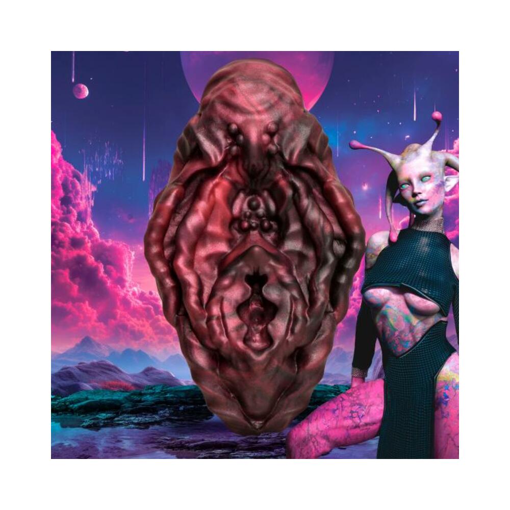 848518054357_1 Xeno Pussy Vulva Silicone Grinder - Image 1