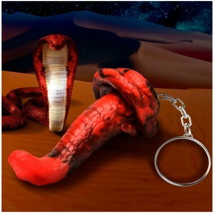 King Cobra Mini Dildo Key Chain