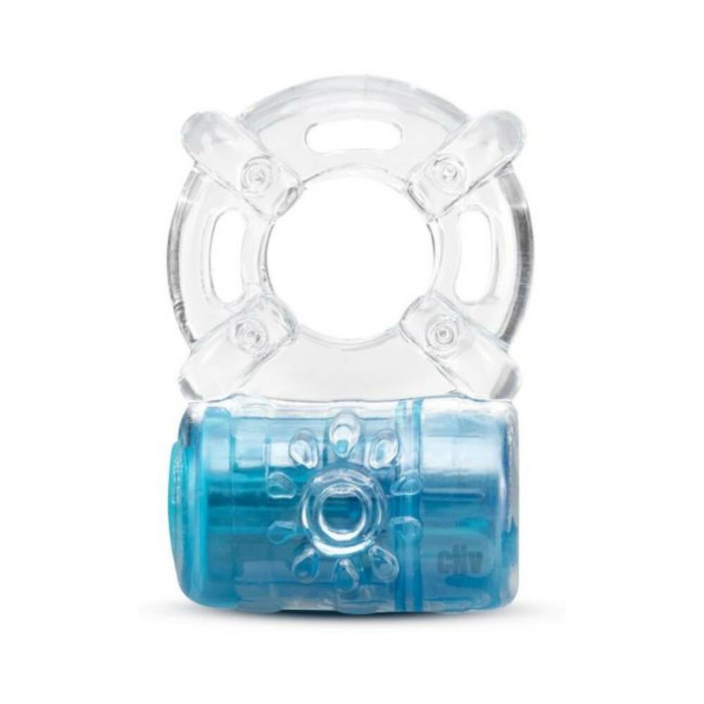 850002870282_1 Play With Me - Pleaser Rechargeable C-ring - Blue - Image 1