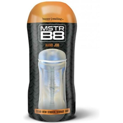 Happy Endings Mstr B8 In The Clear Stroker Cup Hand Job