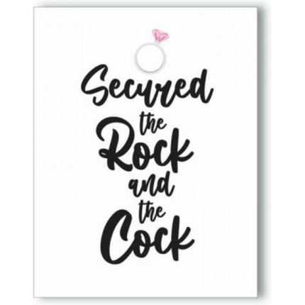 Secured The Rock And The Cock Naughty Kard