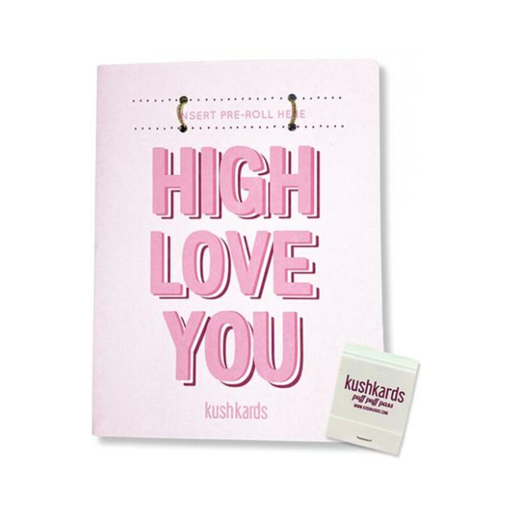 850045911133_1 High Love You Greeting Card W/matchbook - Image 1