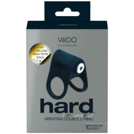 Vedo Hard Rechargeable C-ring Black