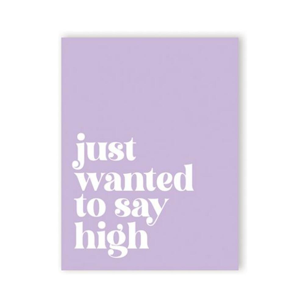 850053093708_1 Saying High 420 Greeting Card - Image 1