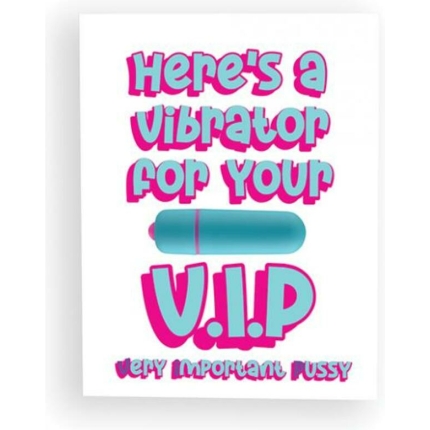 Naughty Vibes Vip Greeting Card
