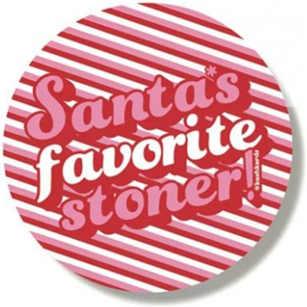 Favstoner Holiday Sticker - Pack Of 3