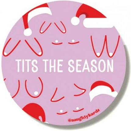Tits Holiday Sticker - Pack Of 3