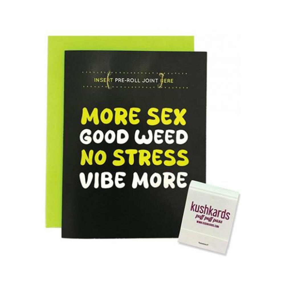 850059990032_1 More Sex Greeting Card W/matchbook - Image 1