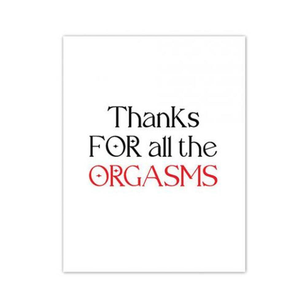 850059990124_1 Orgasmic Greeting Card - Image 1