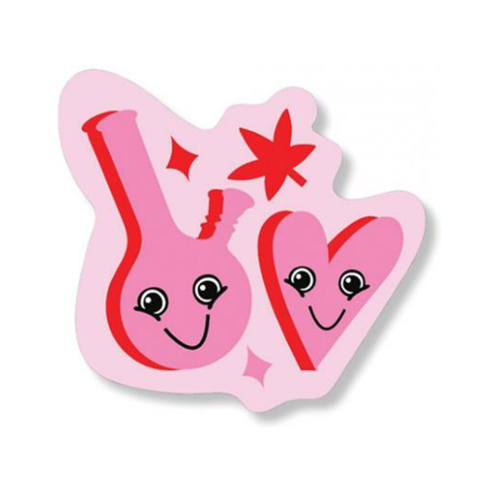 850059990438_1 Stoner Besties Sticker - Pack Of 3 - Image 1