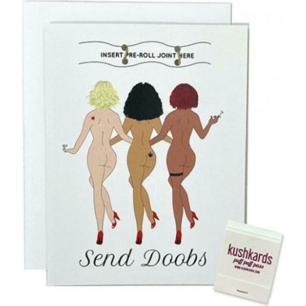 Send Doobs Greeting Card W/matchbook