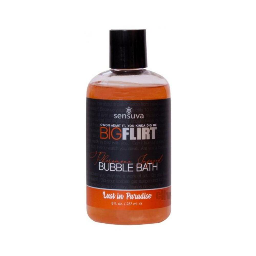 855559008270_1 Big Flirt Lust In Paradise Bubble Bath 8 Oz. - Image 1
