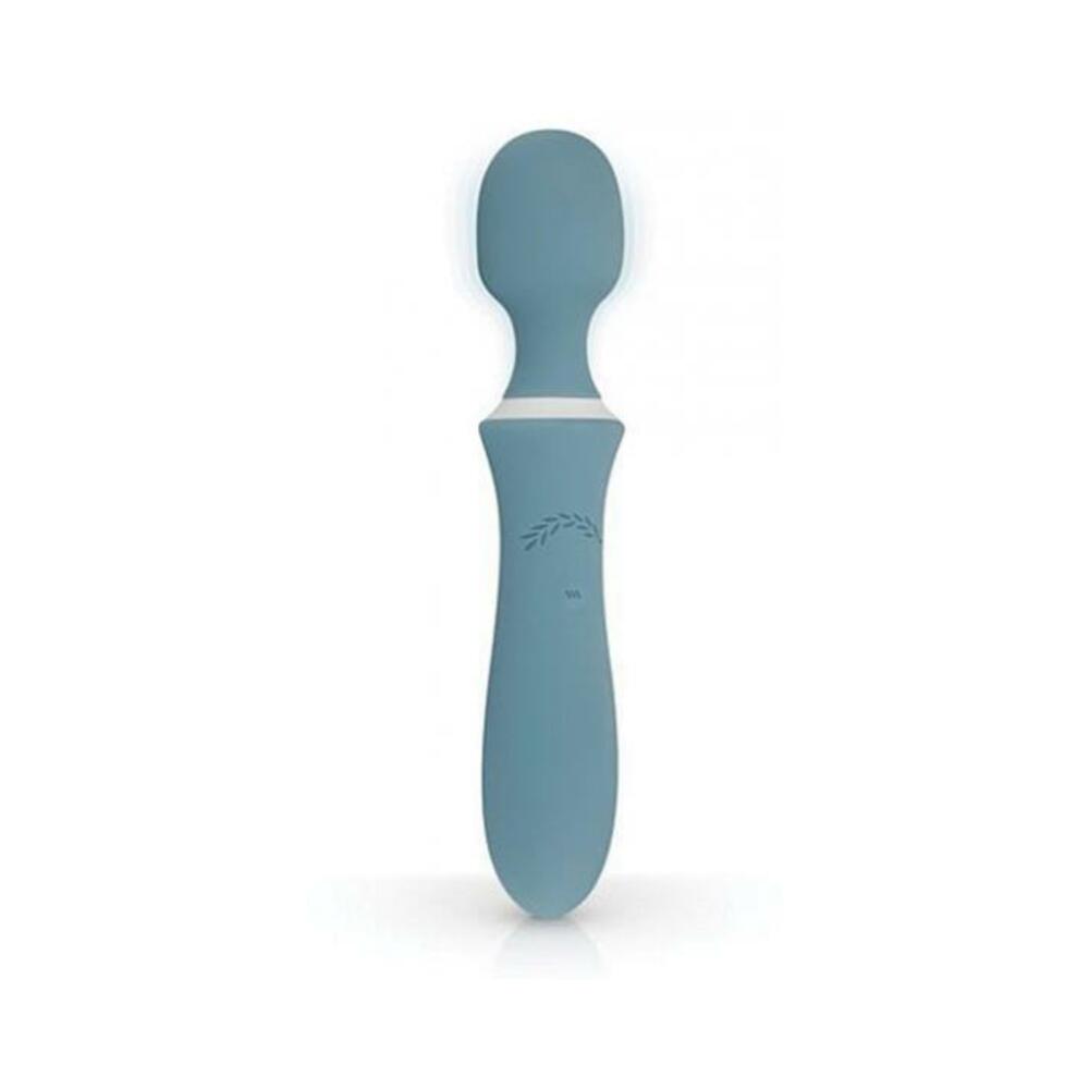 8719934001220_1 Bloom The Orchid Wand Vibrator - Teal - Image 1