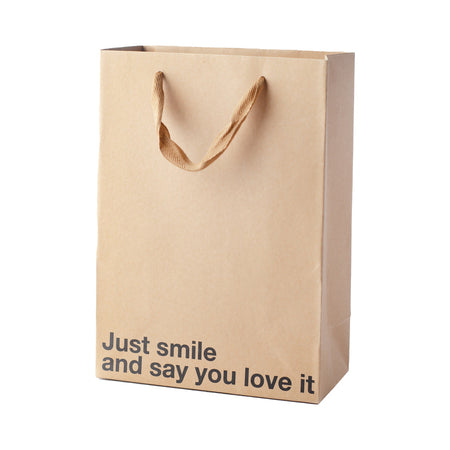 90312 Snarky Gift Bags Just Smile 3pk - Image 1