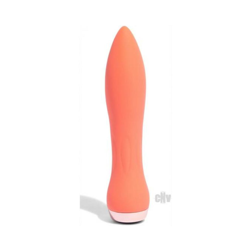 9342851003092_1 Sensuelle 60sx Amp Silicone Bullet Coral - Image 1