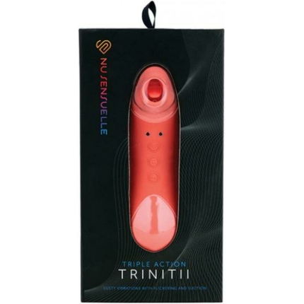 Sensuelle Trinitii Suction Tongue Coral