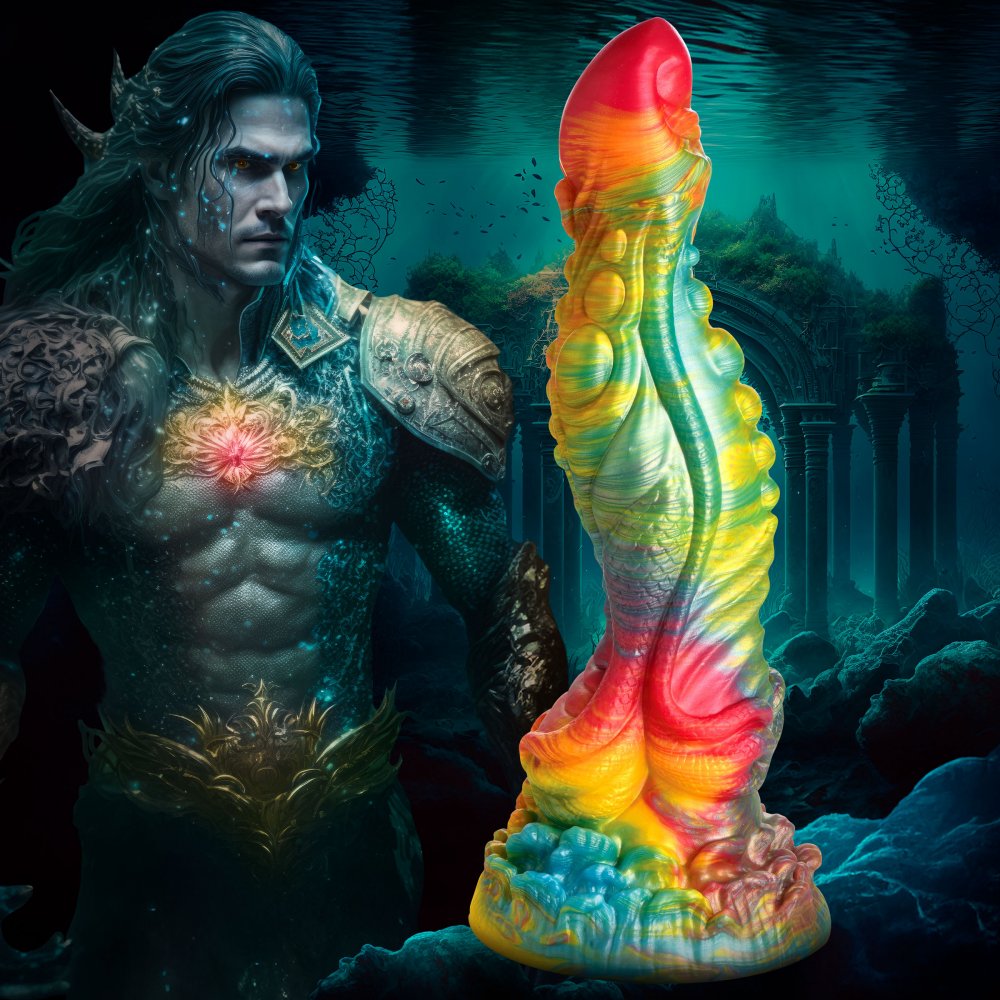 AH322_STD-MAIN_v2_1000x1000_091e5c2a-2223-415a-8607-4865c072a40d Creature Cocks Majestic Merman Rnbw - Image 1
