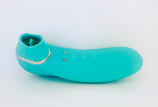 BT-W65EBLsensuelletrinitiielectricblueclitoralvibrator2 Nu Sensuelle Trinitii Tongue Vibe - Electric Blue - Image 1