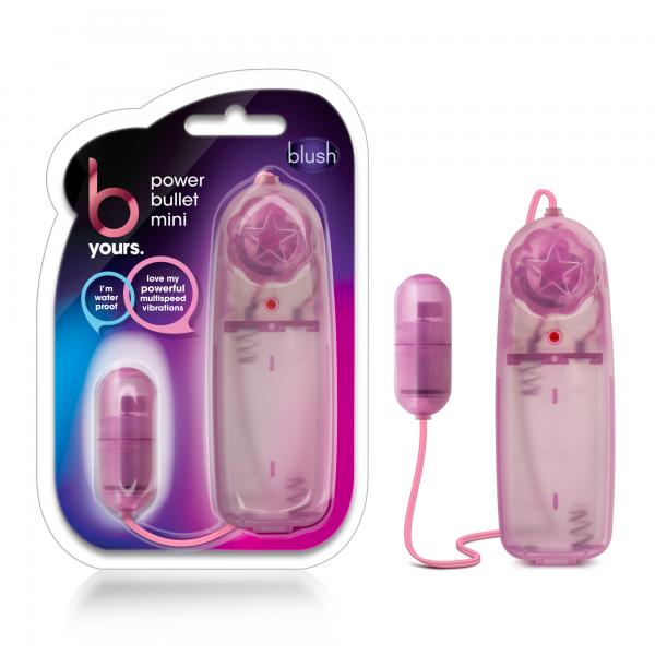 CNVBN-BL-05510_11498161774 Silver Bullet Mini Vibrator Pink Power Control - Image 1