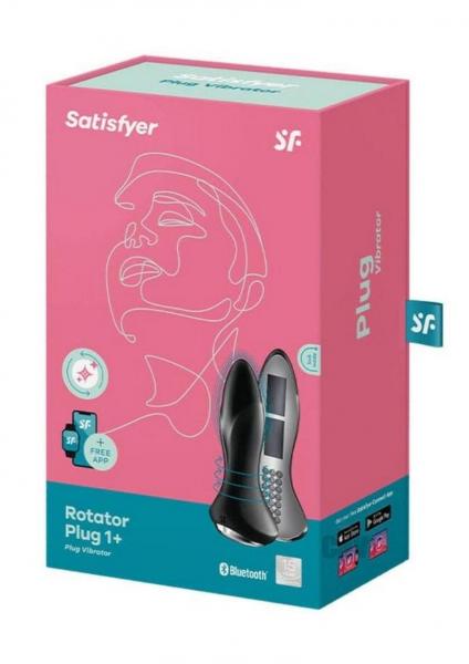 CNVEF-EEIS2356437c4bb43a00 Satisfyer Rotator Plug 1 Plus Black - Image 1