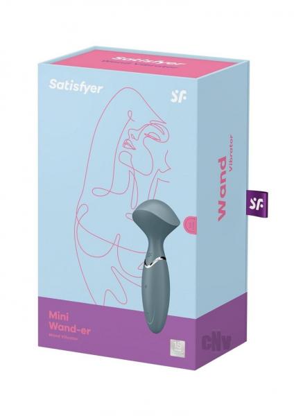CNVEF-EEIS2696492bc4f8adad Satisfyer Mini Wand-er Grey - Image 1