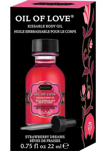 CNVEF-EKS12004594b8733eef26 Kama Sutra Oil Of Love Strawberry Dreams .75oz - Image 1