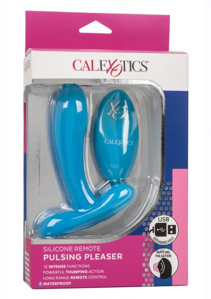 CNVEF-ESE-0077-64-360f93431d1885 Silicone Remote Pulsing Pleaser Blue - Image 1