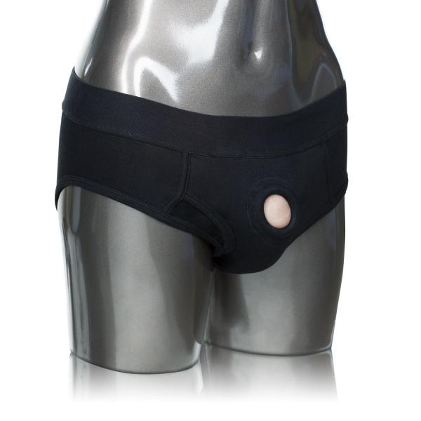 CNVEF-ESE-1575-25-3_21562005674 Packer Gear Black Brief Harness 2XL/3XL - Image 1