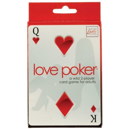 Love Poker A Wild 2 Player Card Game for Adults