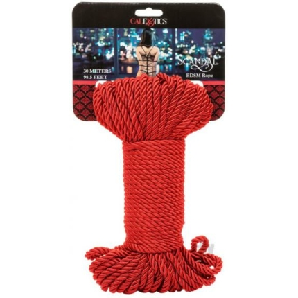Scandal Bdsm Rope 30m Red
