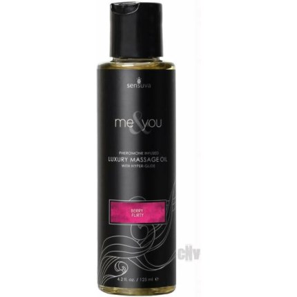 Me & You Massage Oil Berry Flirt 4.2 Oz