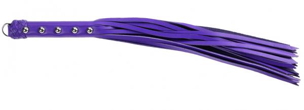 CNVEF-ESPL-10CP_1 Spartacus 20 inches Strap Whip Purple - Image 1