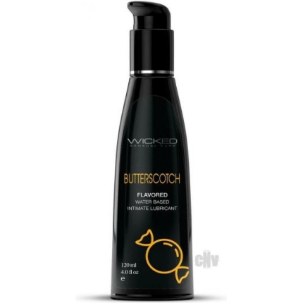 Wicked Aqua Butterscotch Lube 4oz