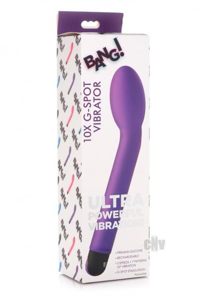 CNVEF-EXR-AG759-PRP610a57a28d053 Bang 10x Gspot Vibrator Purple - Image 1