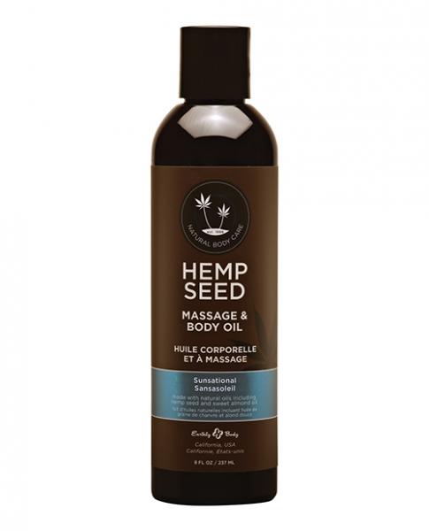 CNVELD-8280-0465f2d2679114c7 Earthly Body Massage & Body Oil - 8 Oz Sunsational - Image 1