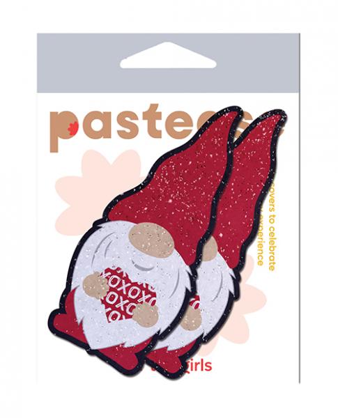 CNVELD-8286-GNMVAL650d662e7a390 Pastease Valentine Sweetheart Garden Gnome - Red/white O/s - Image 1