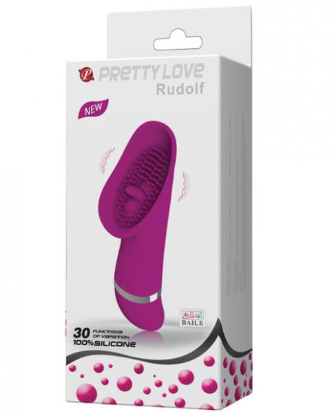CNVELD-BI-01433256a9f50d031ea Pretty Love Rudolf Rabbit 30 Function Purple Vibrator - Image 1
